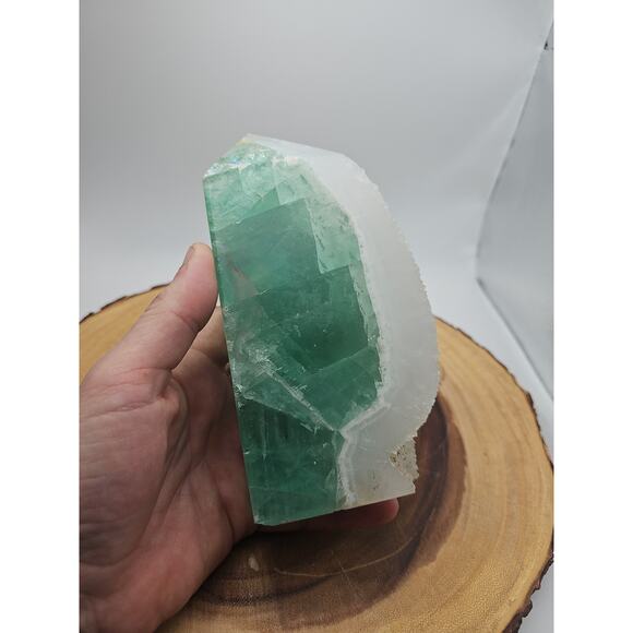 Fluorite Crystal 2.71lbs - Picture 5 of 12